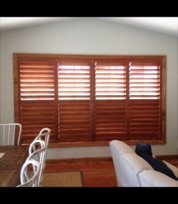 Made to order wooden Venetian blinds for bedrooms